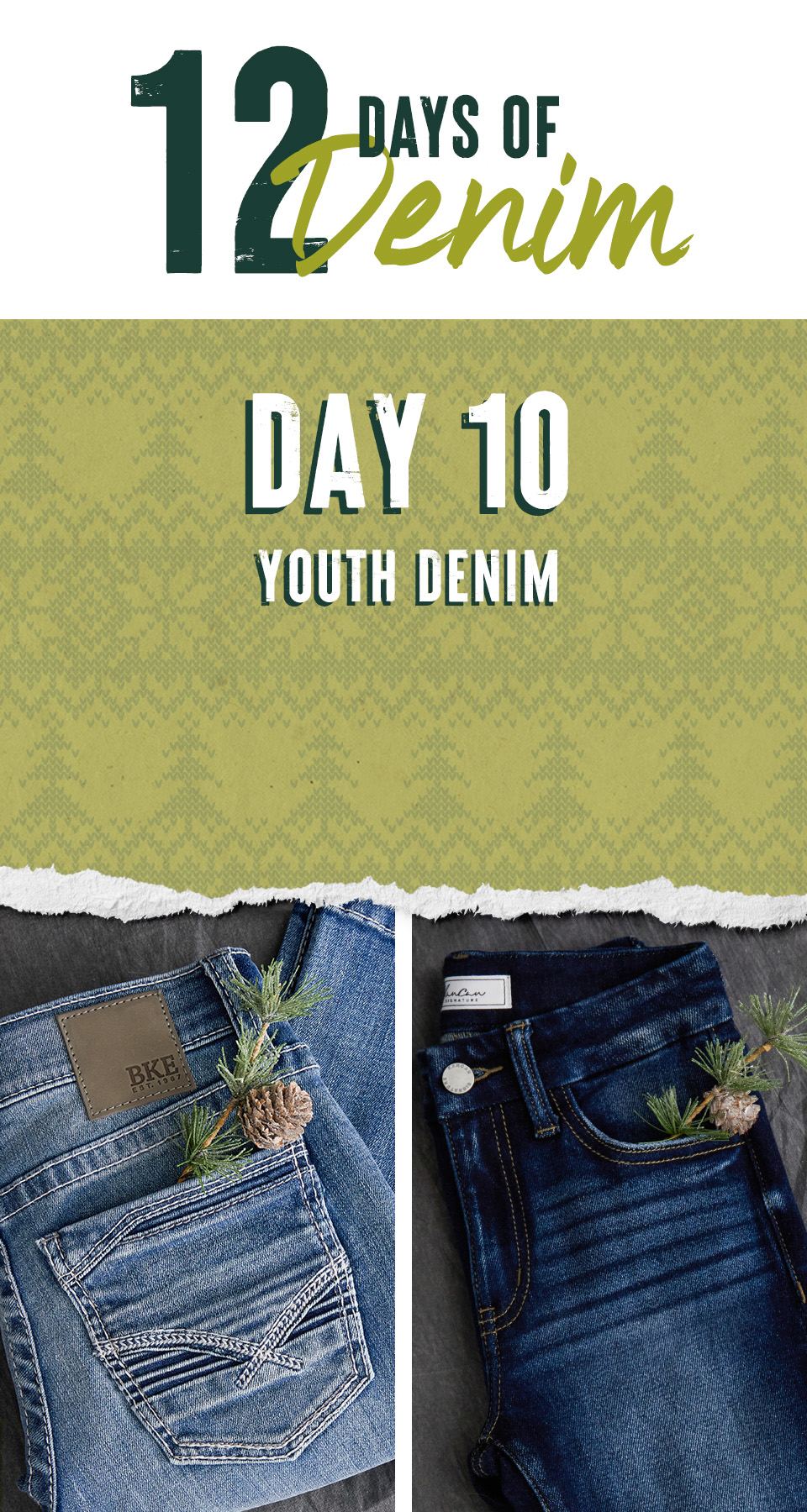 12 Days of Denim - Day 10 - Youth Denim