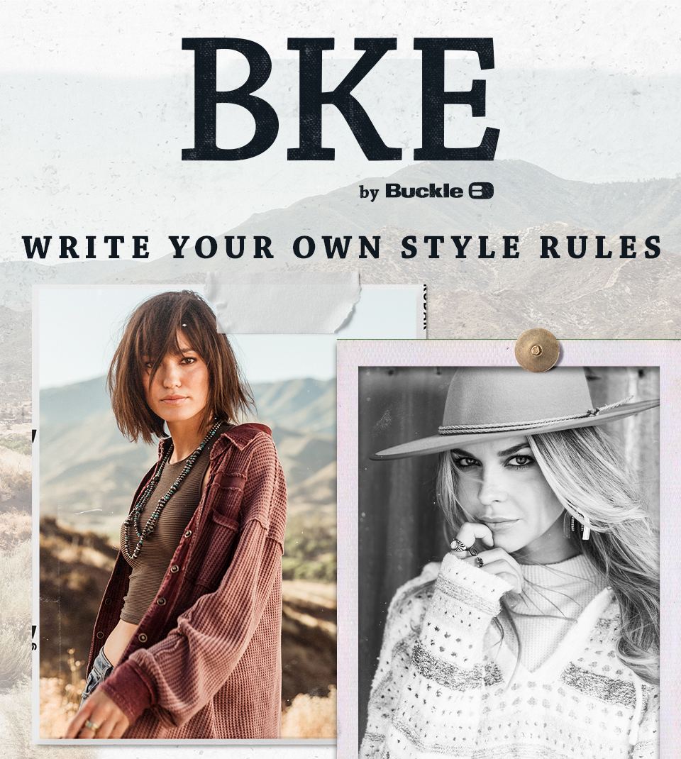 BKE by Buckle. It's Your Life. Live it. - A gal wearing the latest BKE styles only at Buckle.