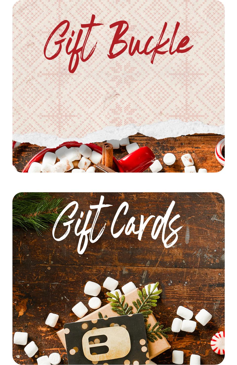 Gift Buckle - Gift Cards